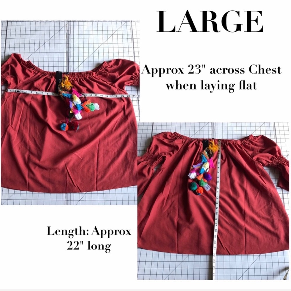 Tassel Dangle Top - Picture 4 of 4